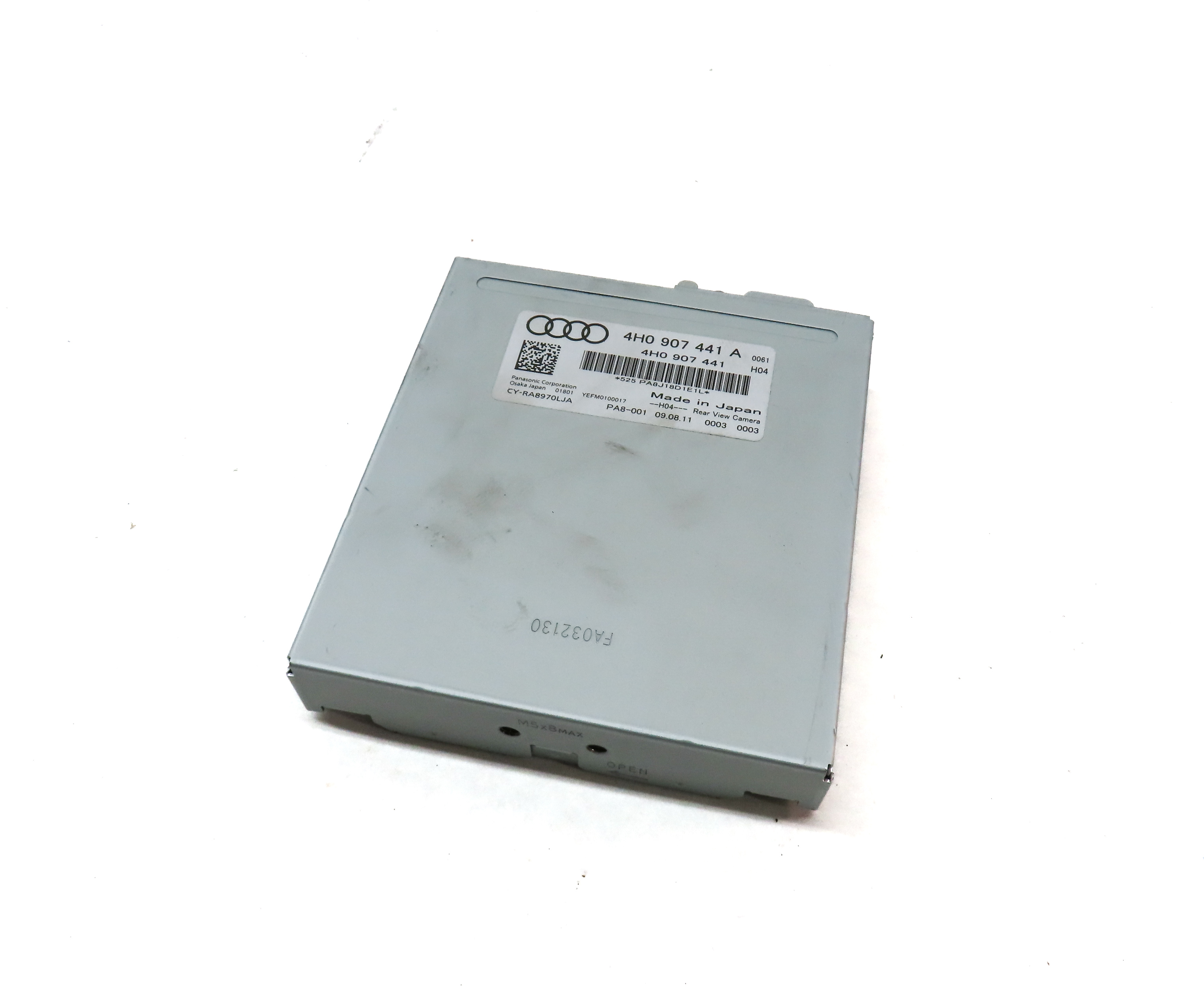 2012 AUDI A8 (D4 4H) REARVIEW BACKUP REVERSE CAMERA CONTROL MODULE — exact item pictured